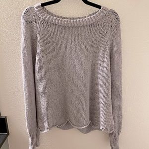 Light purple sweater